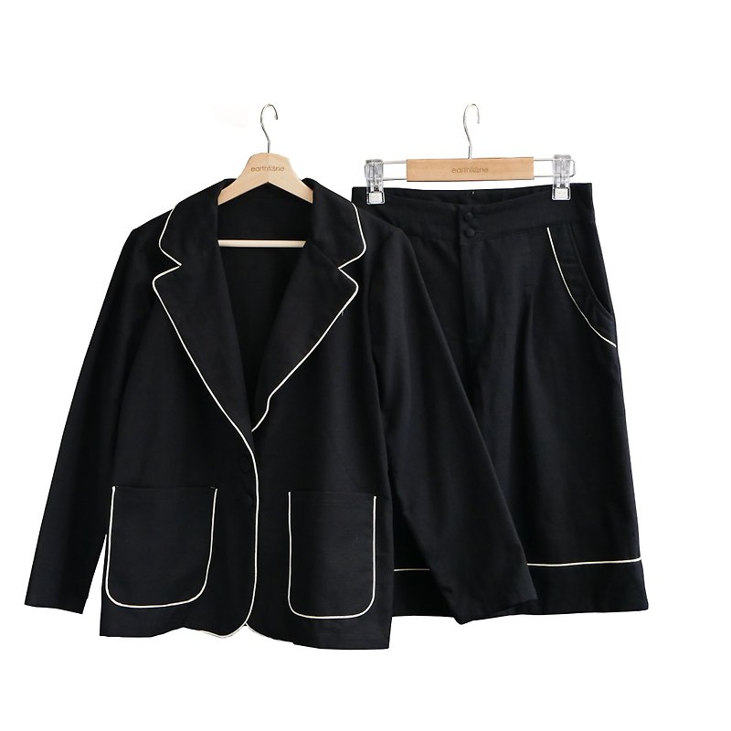 Long-sleeved coat, wear in the office, cotton long-sleeved shirt for work, polite color - 女西裝外套 - 棉．麻 白色
