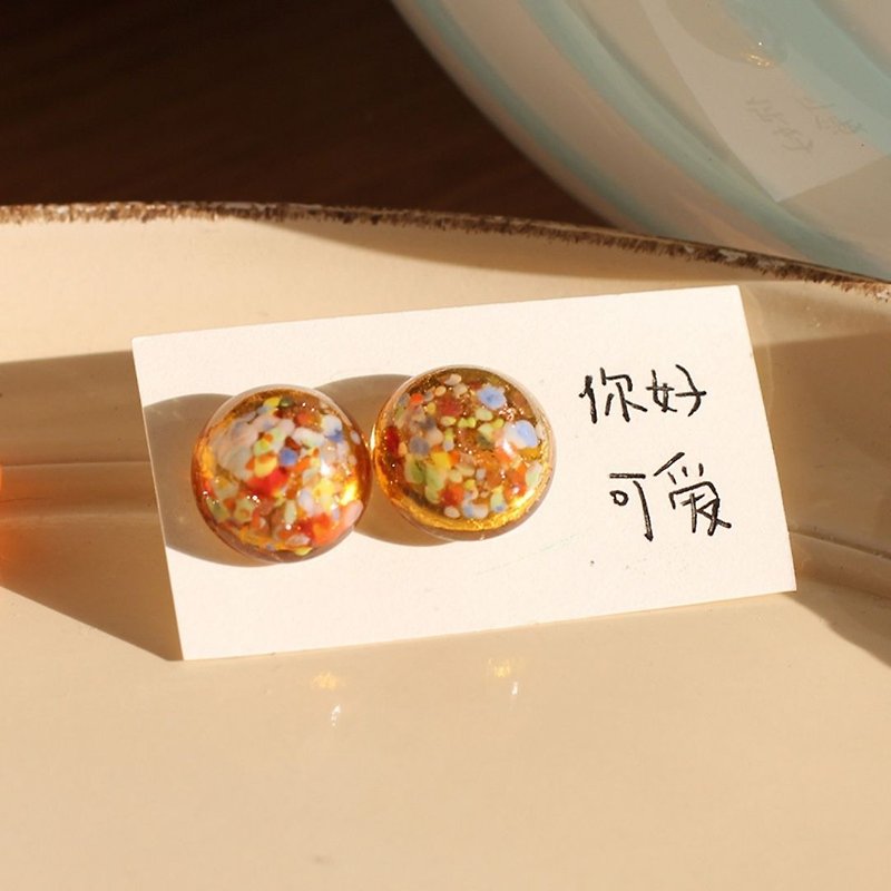 Romantic Japanese adult feel earrings - ต่างหู - เงิน สีเงิน