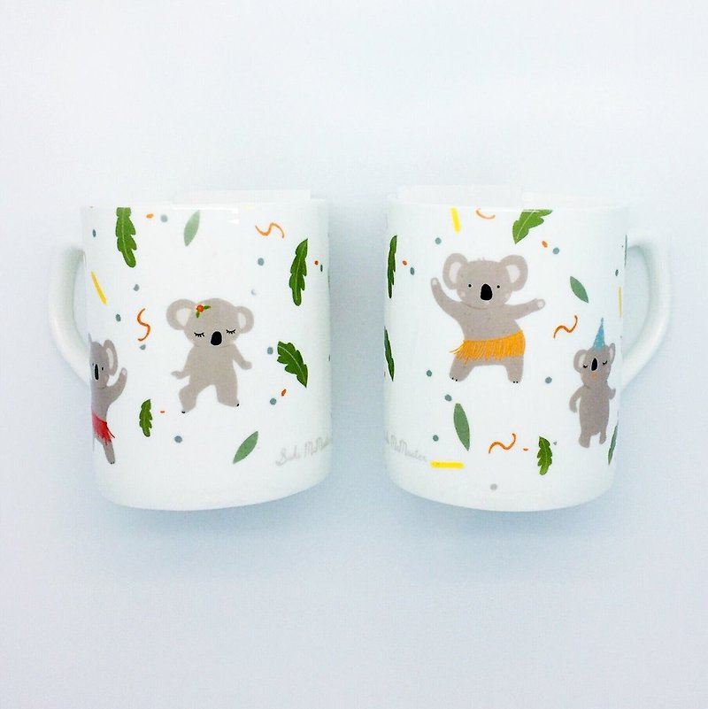 Mug - Dancing Koala - แก้วมัค/แก้วกาแฟ - ดินเผา หลากหลายสี