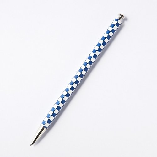 kitaboshi-pencil 大人的鉛筆 和流 市松 濃藍