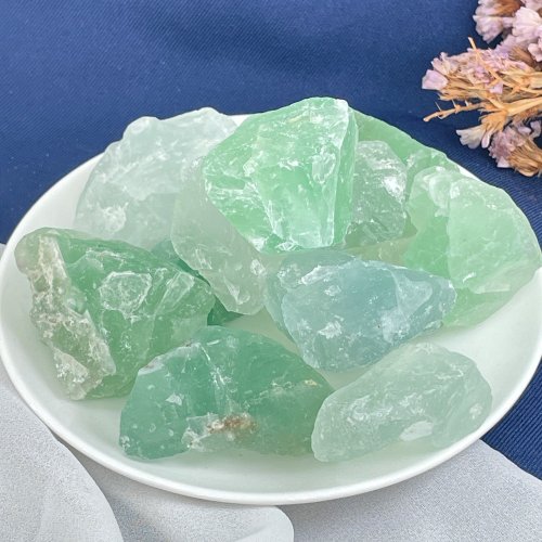 Meishape Universe 【MU工坊】淺綠螢石擴香石/水晶擴香燈/碎石/室內香薰/淨化小夜燈