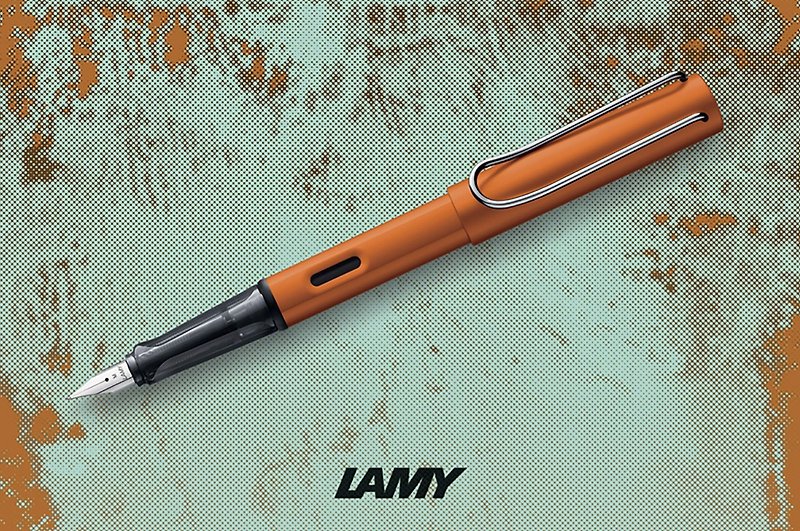LAMY Pen + Pen Case Gift Box / AL star series - Bronze orange