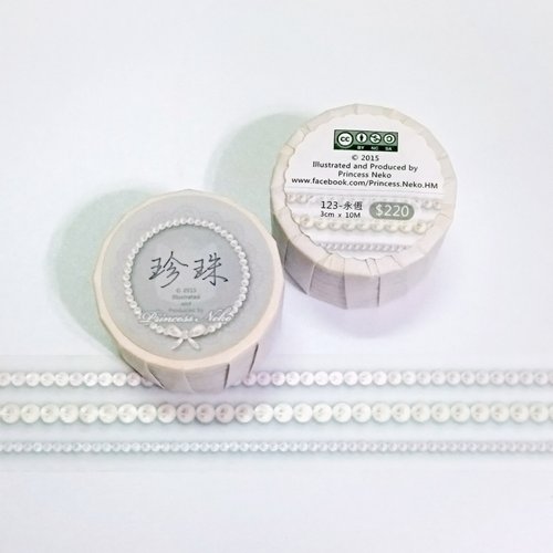 Princess Neko 貓公主 :: 貓公主 :: 珍珠系列紙膠帶。永恆(經典包裝)