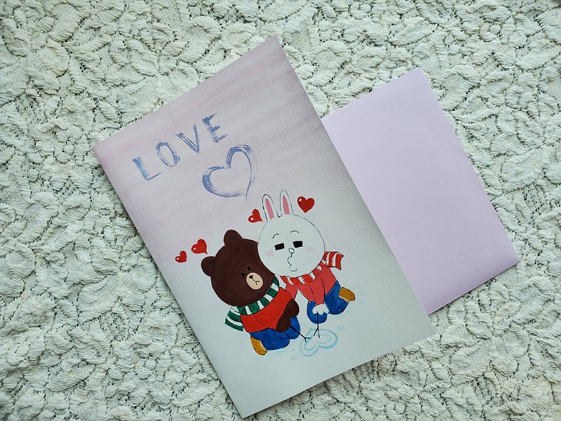 HANDMADE MULTIPURPOSE CARD / VALENTINE'S DAY CARD - Posters - Paper 