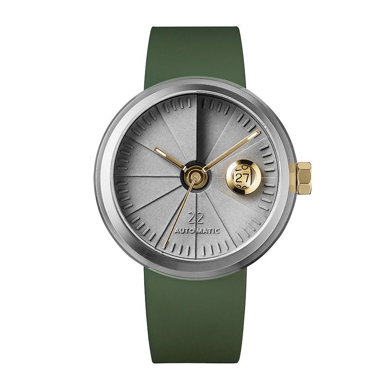 4D Concrete Watch Automatic - Oasis Edition - Men's & Unisex Watches - Cement Gray