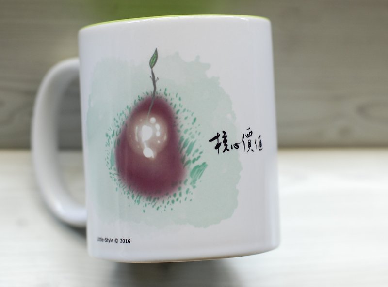 [Mug Cup] Core Value (Customized) - แก้วมัค/แก้วกาแฟ - วัสดุอื่นๆ สีเขียว