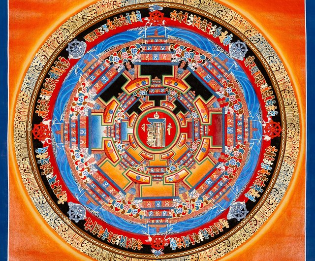 時輪曼陀羅2020 時輪金剛曼陀羅– 神聖的時間之輪與啟蒙- A58337 Boudha Stupa