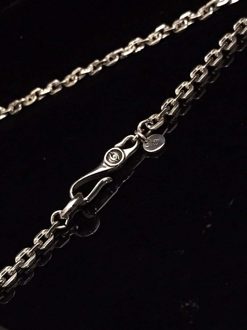 [Silver Series] Eye of Silver/ 925 / Sterling Silver / Handmade - Necklaces - Silver 