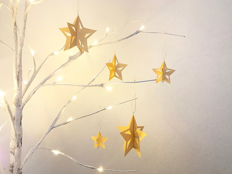 ornament　star3 - Other - Paper Yellow