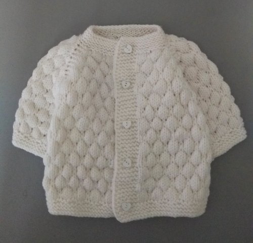 Knitting for kids Knitting pattern for baby cardigan, 3-6 months, pdf instruction in English
