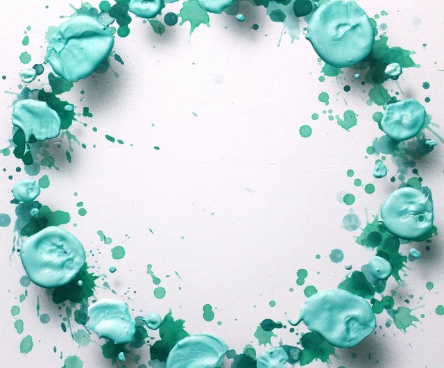 浮遊する筆触　【Layer 19159】 21 x 16cm　(額装) ★ 星 憲司 / Kenji HOSHI 浮遊する筆触 Layer 19092 21 x 16cm | iichi 日々の暮らしを