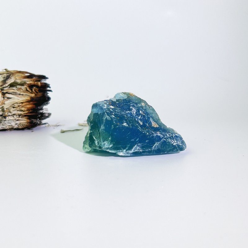 Blue fluorite ore 14 - น้ำหอม - เครื่องประดับพลอย สีน้ำเงิน