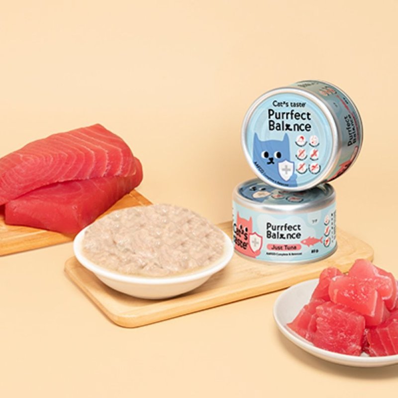 Cat's taste 貓可滋味完美貓鮪魚肉湯主食罐 - 貓/狗罐頭/鮮食 - 其他金屬 