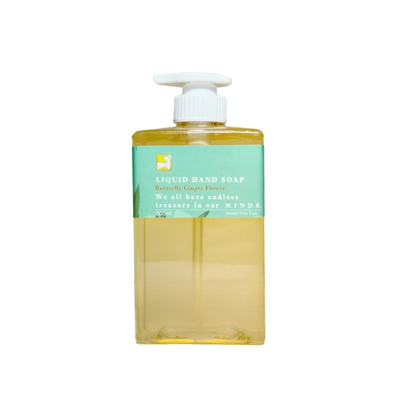 【GIN-GER】蝴蝶白薑花精油洗手乳 500ml - 洗手乳/洗手用品 - 精油 