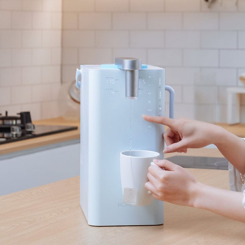 ROOMMI RO instant hot drinking machine/water dispenser RO+PPC triple filtration passed SGS/NSF (2 colors) - เครื่องใช้ไฟฟ้าในครัว - วัสดุอื่นๆ ขาว