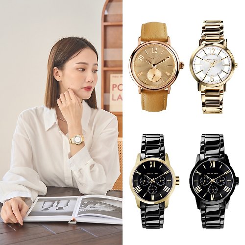 米朵貝菈．時光的禮物 【均一價】RELAX TIME百搭系列腕錶(4款)