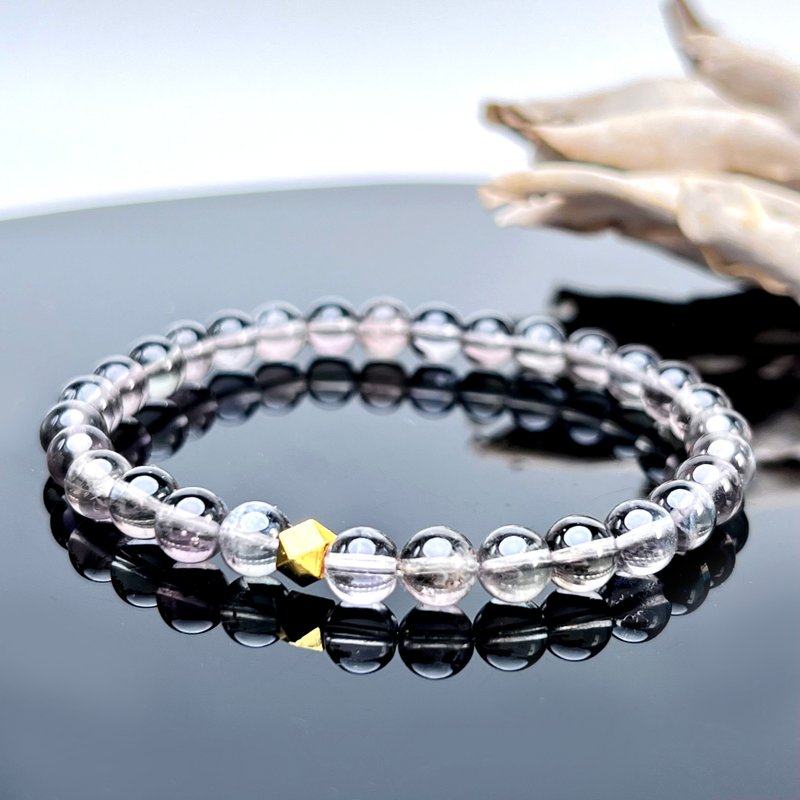 夜瀲。手串 人緣 穩定情緒 睡眠 療癒 l 6mm紫星安德森長石 l - 手鍊/手環 - 寶石 多色