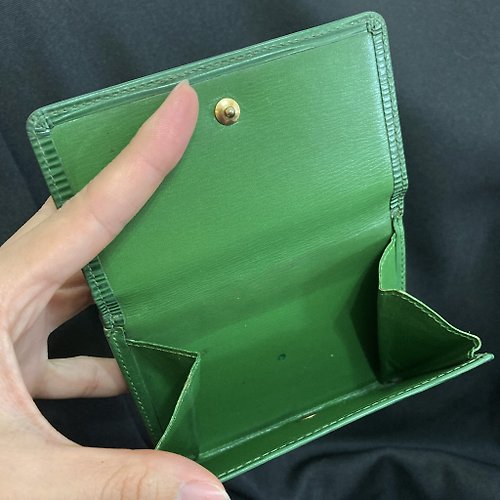 Louis Vuitton Green Epi Vintage Wallet 1991 - Katheley's