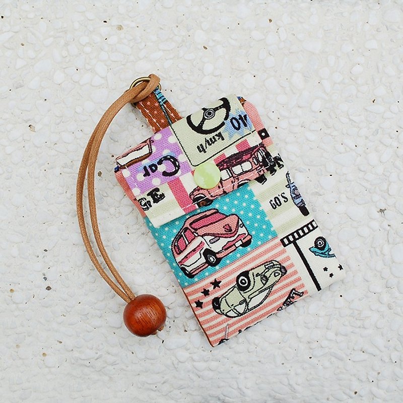 Big collection of car / card holder business card bag - ID & Badge Holders - Cotton & Hemp Pink