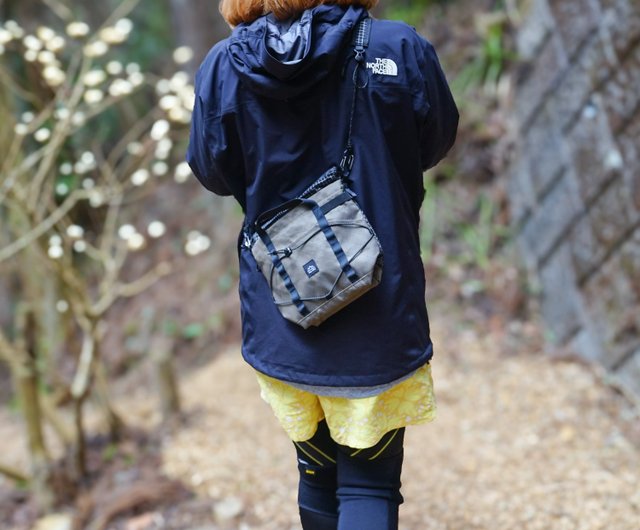 ECOPAK・Khaki・ちびハイカーサコッシュ・S/登山・ハイキング