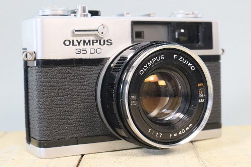 完動品】オールドフィルムカメラ オリンパス OLYMPUS 35DC S