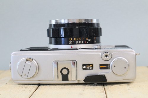 完動品】オールドフィルムカメラ オリンパス OLYMPUS 35DC S