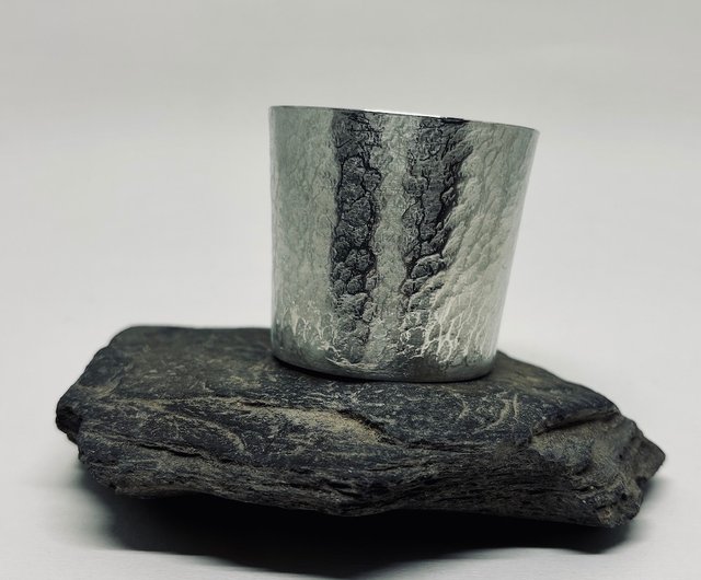純錫酒杯/清酒杯/燒酌杯/豬口杯酒杯,青冶金工手作鍛打純錫杯手作 純錫酒杯/清酒杯/燒酌杯/豬口杯酒杯,青冶金工手作鍛打純錫杯手作