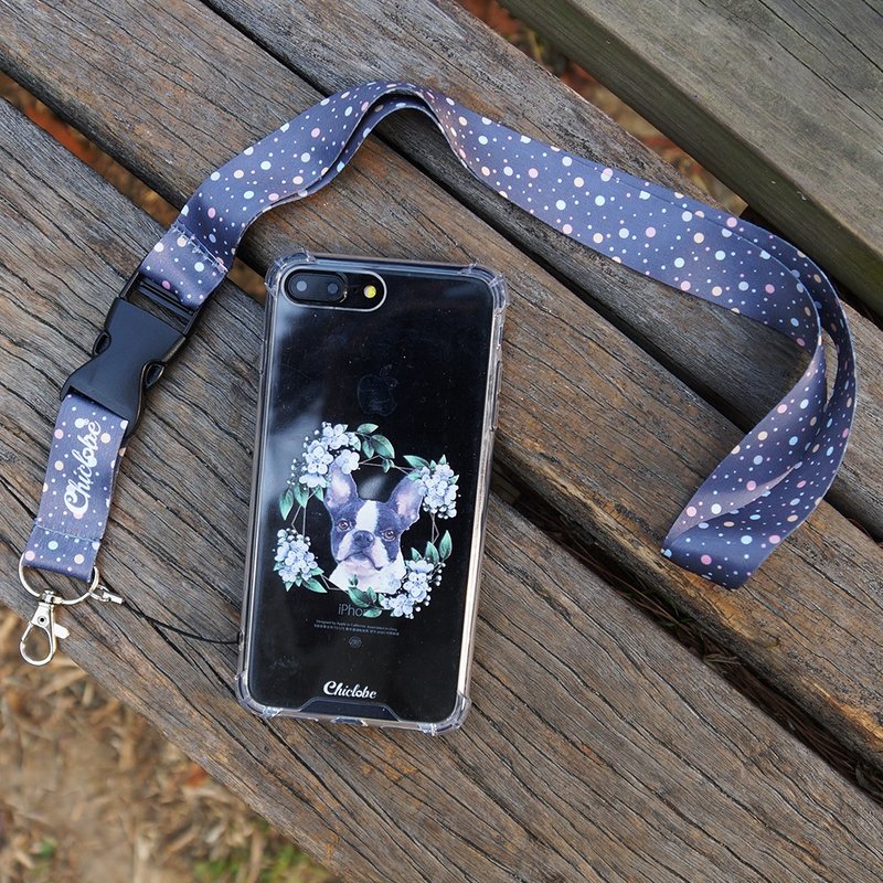 ไฟเบอร์อื่นๆ อุปกรณ์เสริมอื่น ๆ - Mobile phone lanyard/document holder lanyard-dot
