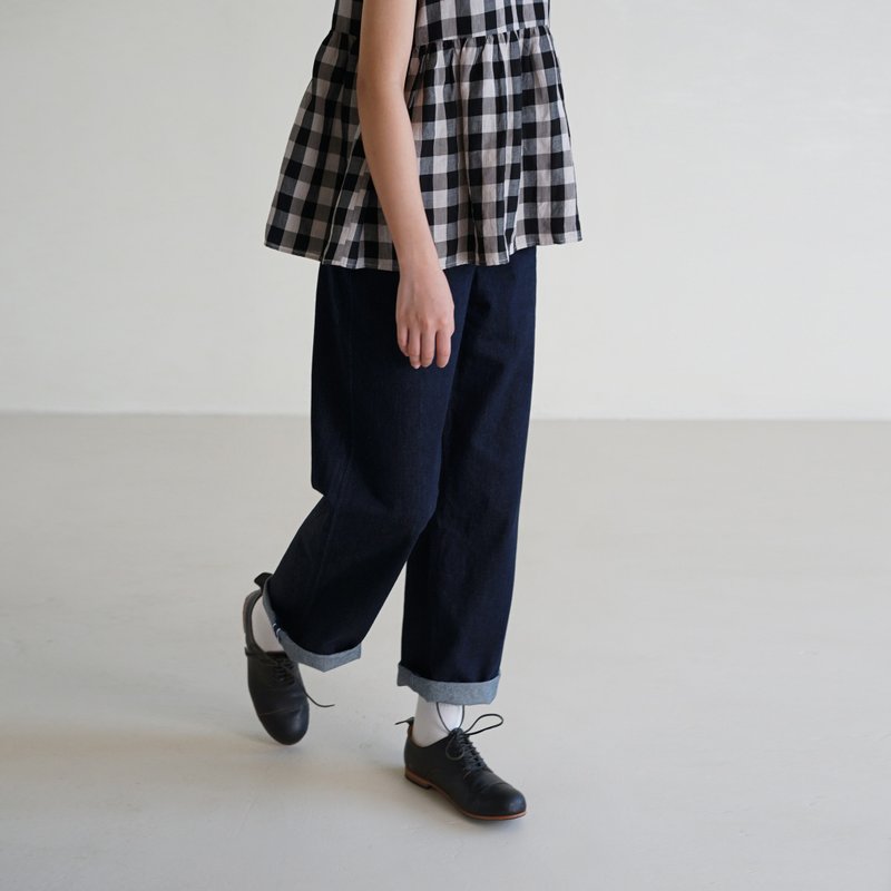 【Pinkoi ONLY】Candiani Jeans - Women's Pants - Cotton & Hemp Blue