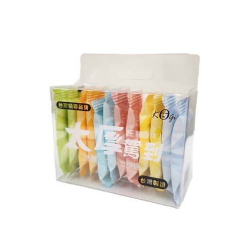 康滿萊 Come Medsupply 【宏瑋太厚駕到】一次性壓縮洗臉巾(12入/盒) (衛生 便利 旅行)