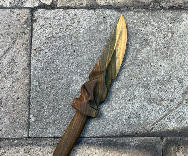 【ペーパーナイフ/ナイフ】小柄 骨董品 アンティーク 短刀　小刀 小柄（こづか）型ペーパーナイフ 馬