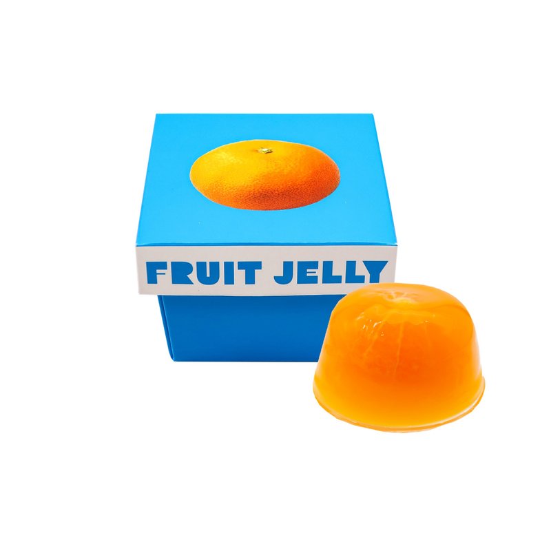 Fruit jelly Oranges Jelly oranges - ครีมและพุดดิ้ง - วัสดุอื่นๆ สีส้ม