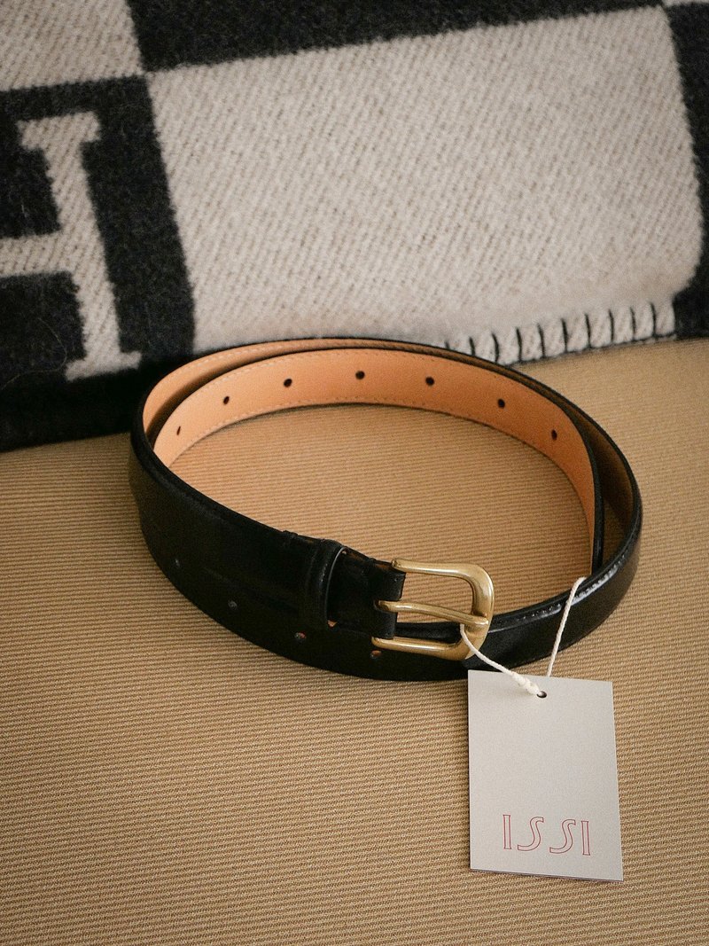 CLASSIC BELT,  BLACK - Belts - Genuine Leather Black