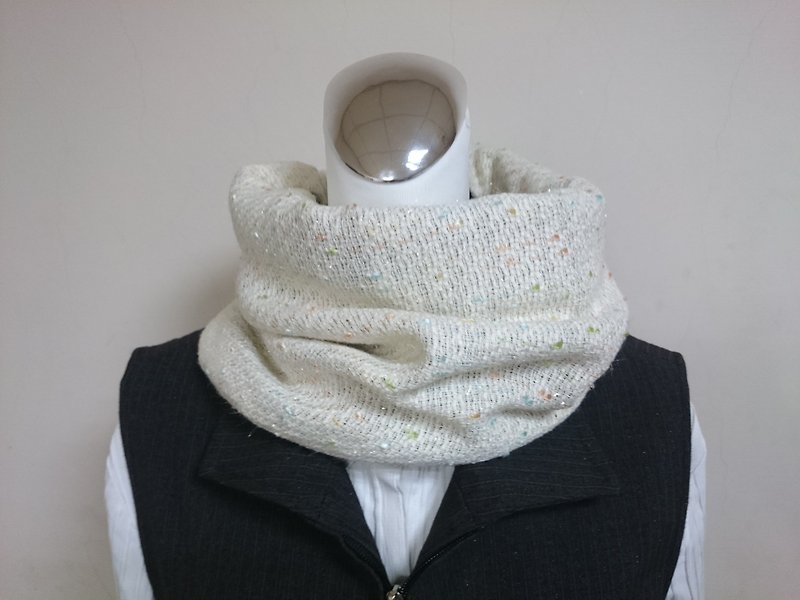 Warm scarf short scarf neck cover double-sided two-color men and women are applicable*SK* - Knit Scarves & Wraps - Wool 