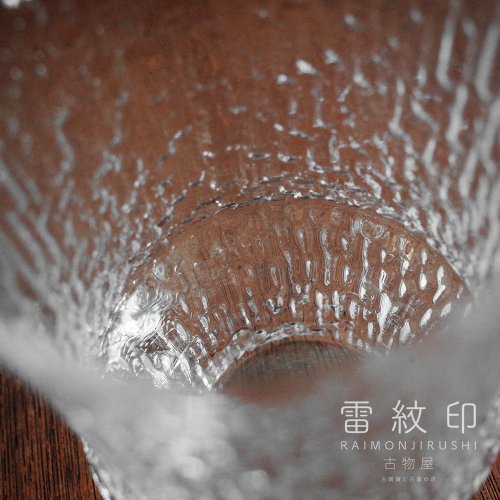 HOYA Japanese glass factory antique crystal glass crystal
