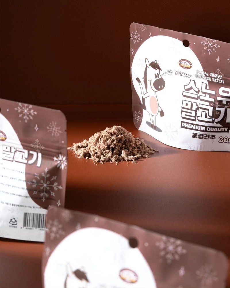 South Korea JeJu Kang Jeju Horse Snowflake Freeze-Dried - อื่นๆ - อาหารสด สีนำ้ตาล