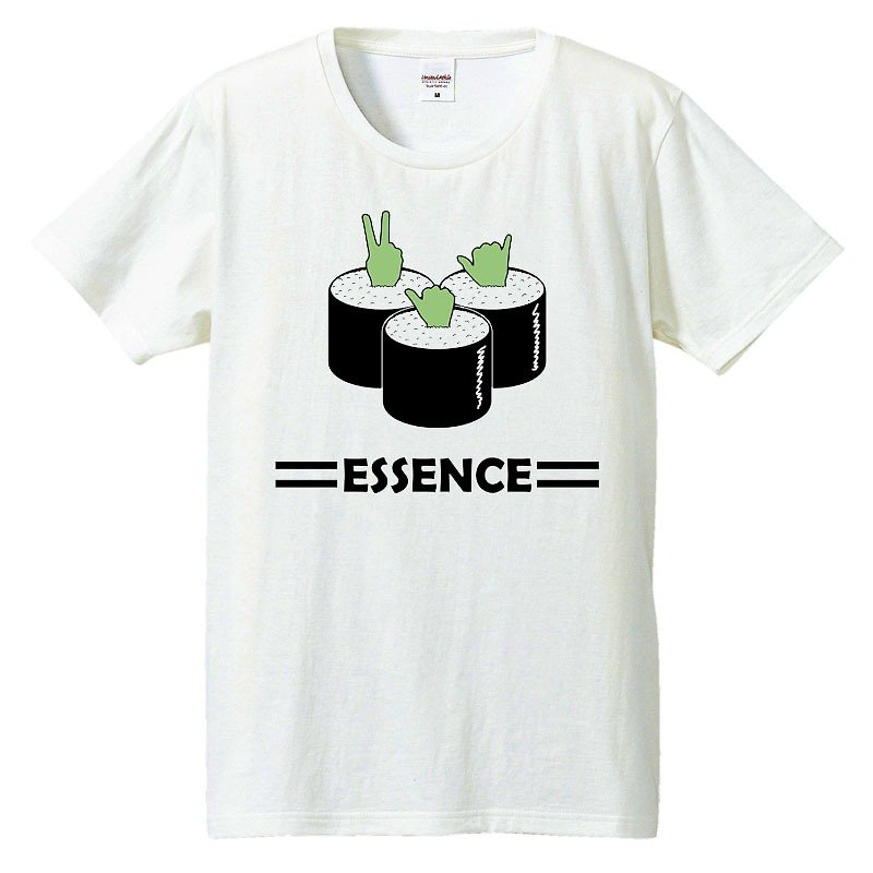 T-shirt / Essence 1 - เสื้อยืดผู้ชาย - ผ้าฝ้าย/ผ้าลินิน ขาว