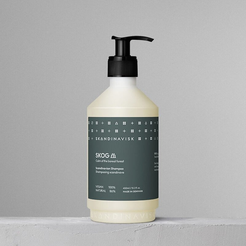 Skandinavisk ∣ Shampoo 450ml - SKOG Norwegian Forest - Shampoos - Other Materials Green