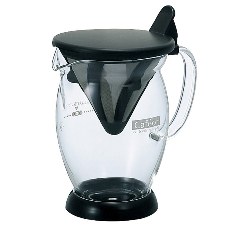 HARIO V60免濾紙咖啡分享杯/CFO-2B - 咖啡壺/手沖壺 - 玻璃 透明