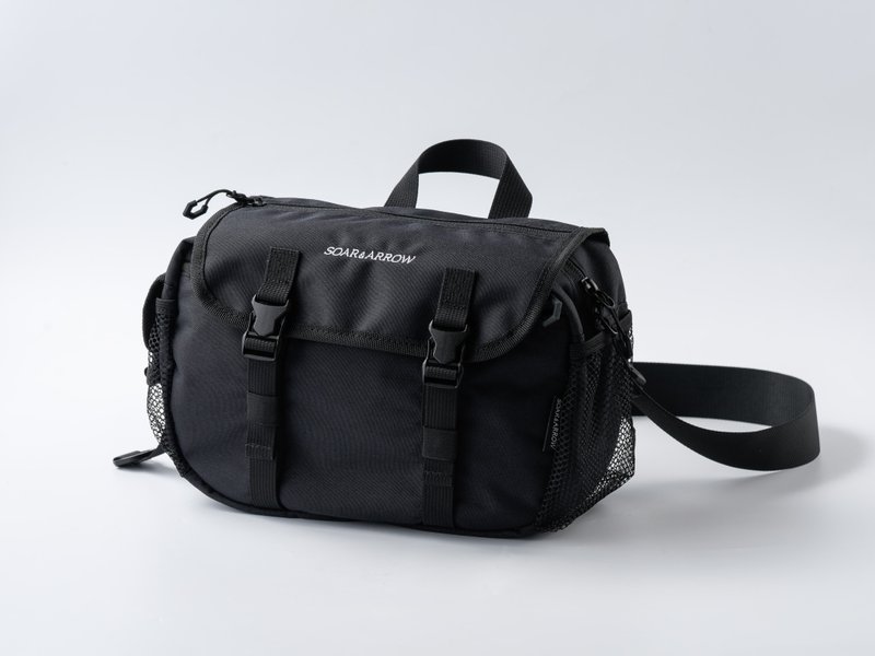 【Soar&Arrow】R-206/Ravens Daily Crossbody Bag Side Backpack Workwear Small Bag YKK - กระเป๋าแมสเซนเจอร์ - ไนลอน หลากหลายสี