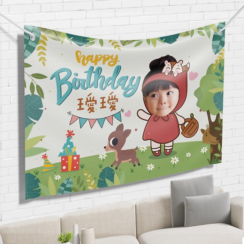 Little Red Riding Hood fairy tale photo birthday cloth birthday cloth exclusive cloth birthday party customized gift