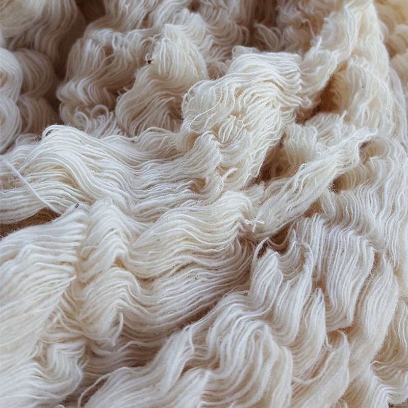 Natural Handspun Cotton Yarn, Natural - 編織/刺繡/羊毛氈/縫紉 - 棉．麻 白色