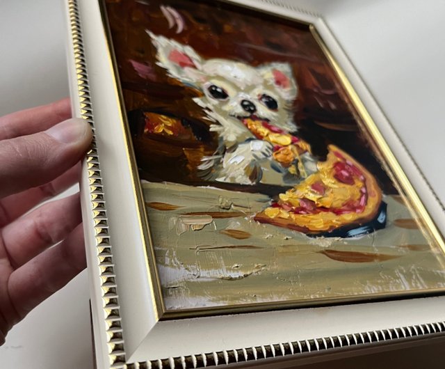 油絵 saosao専用 ベストフレンド*犬 油絵 saosao専用 ベストフレンド