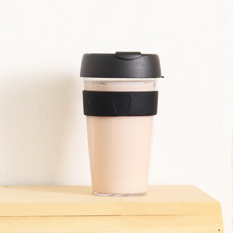 澳洲 KeepCup 輕漾隨行杯 L - 黑色幽默 - 咖啡杯 - 塑膠 黑色