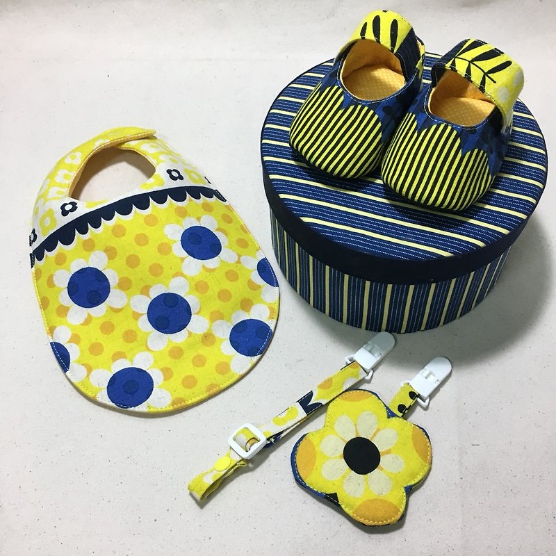 As a summer flower * Sun flower baby Mi Yue group - Baby Gift Sets - Cotton & Hemp Blue