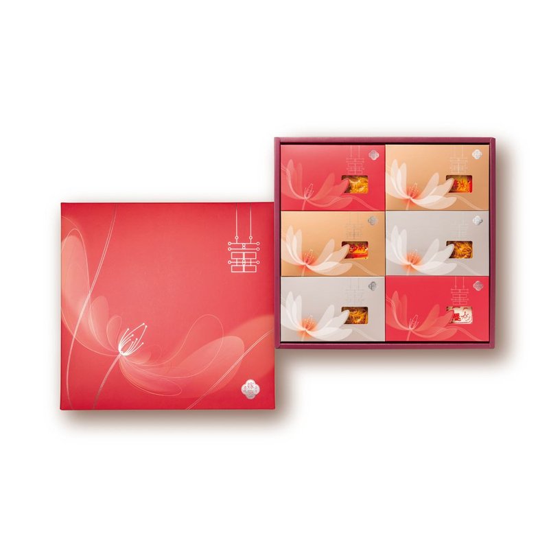 奇華餅家-金鳳喜禮盒-C款 - 手工餅乾 - 其他材質 紅色