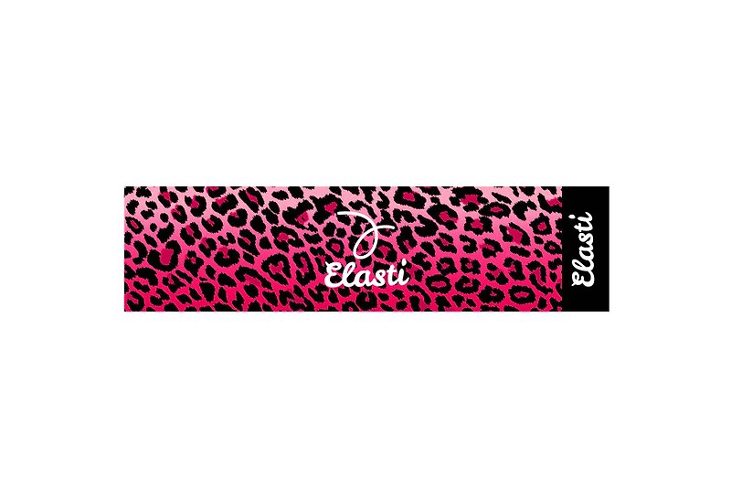 【ELASTI】時尚運動毛巾-華麗豹紋 - 運動配件 - 聚酯纖維 多色