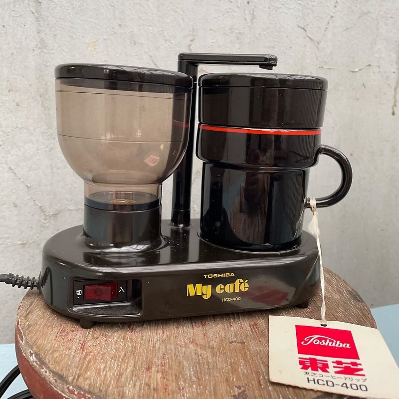 日本迷你Toshiba咖啡機 - 咖啡壺/咖啡周邊 - 塑膠 
