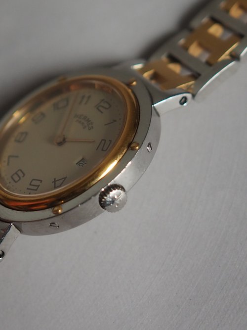 HERMÈS Clipper Watch エルメス クリッパー ウォッチ 腕時計