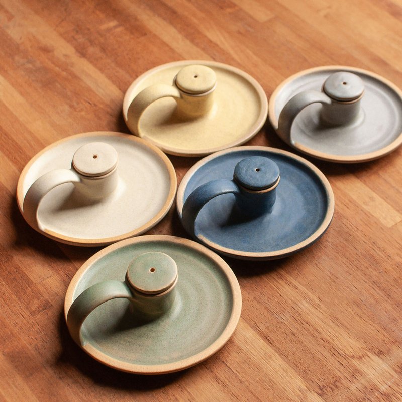 午後暖茶兩用香薰座_共五色_公平貿易 - 香氛蠟燭/燭台 - 陶 多色